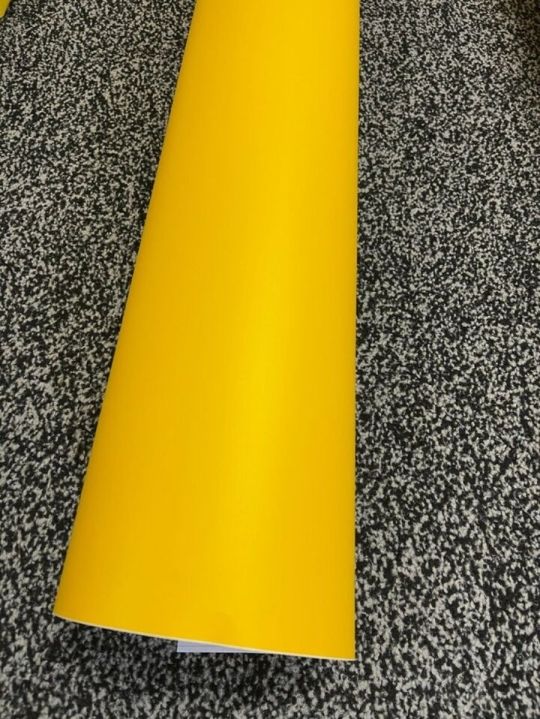 Matte yellow Yellow Matte Gloss Car Vinyl Wrap Sheet Film Car Wrapping