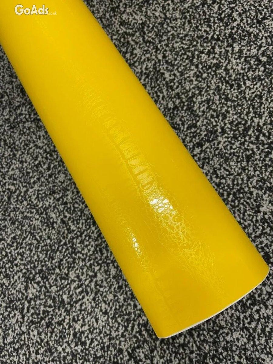Matte yellow Yellow Matte Gloss Car Vinyl Wrap Sheet Film Car Wrapping