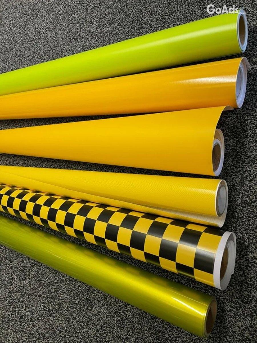 Matte yellow Yellow Matte Gloss Car Vinyl Wrap Sheet Film Car Wrapping