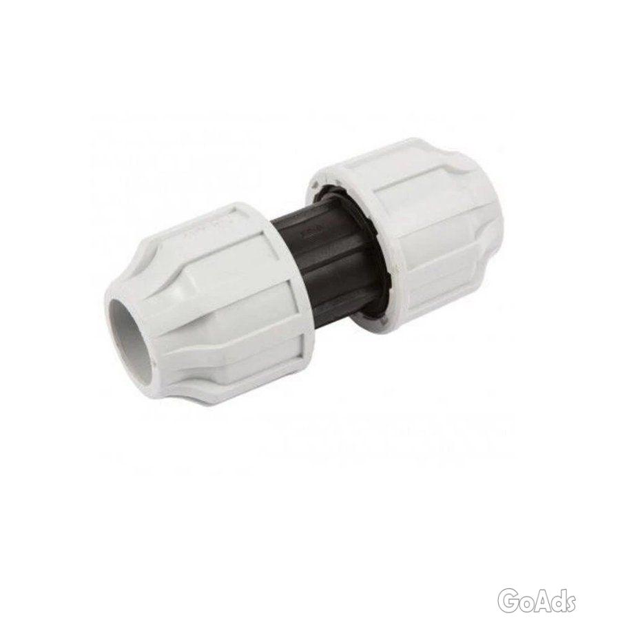 MDPE Plastic Compression Fittings 20mm 25mm 32mm Water Pipe WRAS Appro