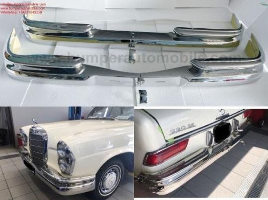 Mercedes W111 W112 Fintail Coupe (1959 - 1968) Bumpers