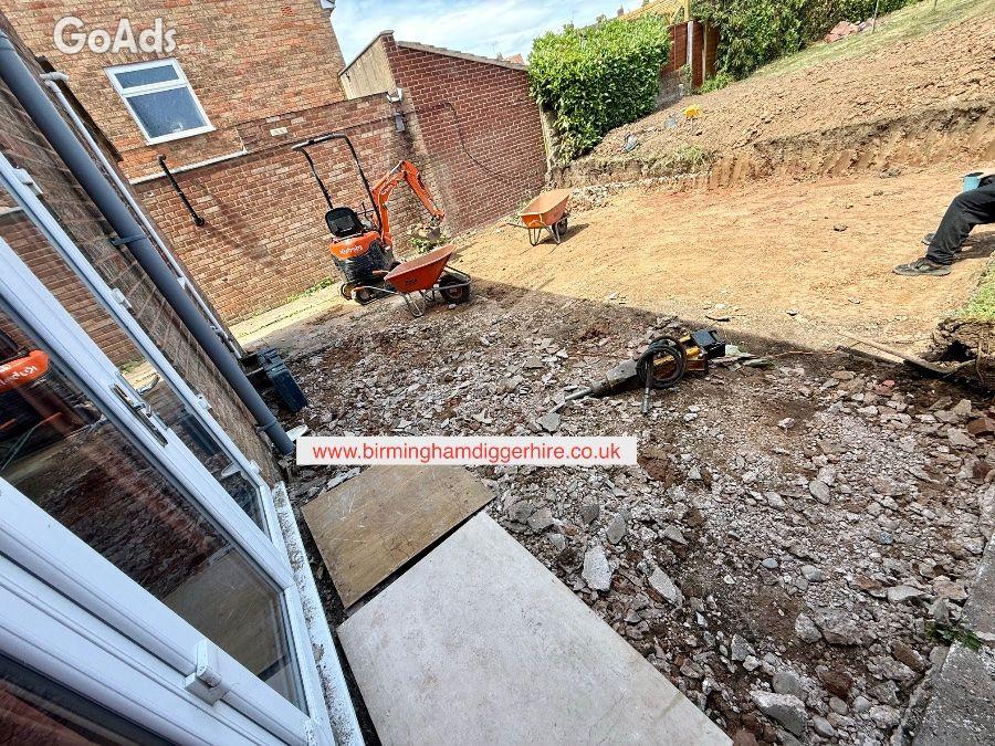 Mini digger hire