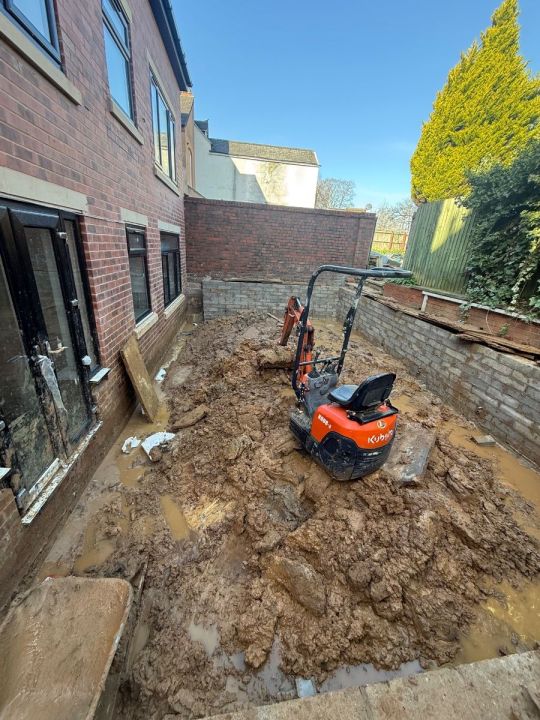 Mini digger hire