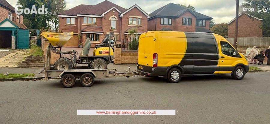 Mini digger hire