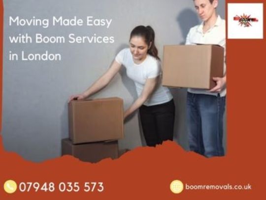 Moving Made Easy with Boom Services in London