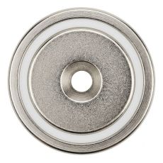Neodymium Pot Magnet - 42mm Outer Diameter x 8mm Thickness