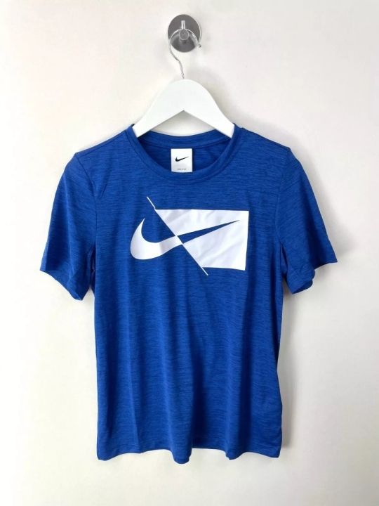 New Nike Older Kids Dri - Fit Short sleeve Training Top DN5215-492