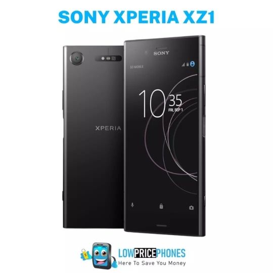 New & Sealed Sony Xperia XZ1 64GB Black – Unlocked Single SIM