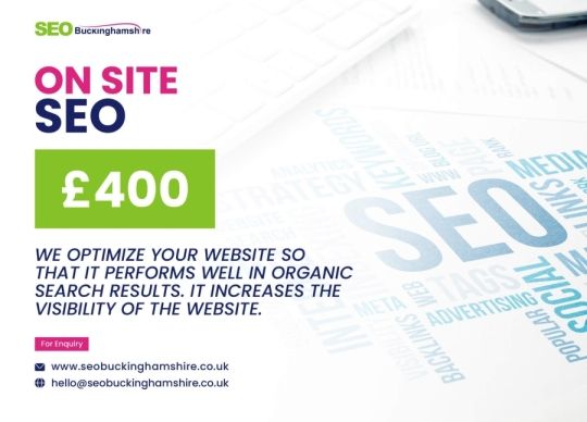 On Site SEO Offer | SEO Buckinghamshire