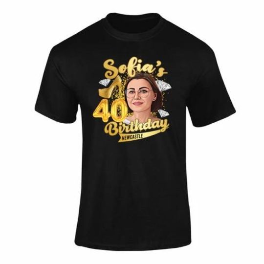 Personalised 40th Birthday Women