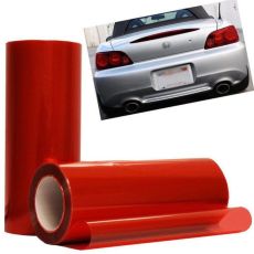 Red Car Light film Headlight Taillight Transparent