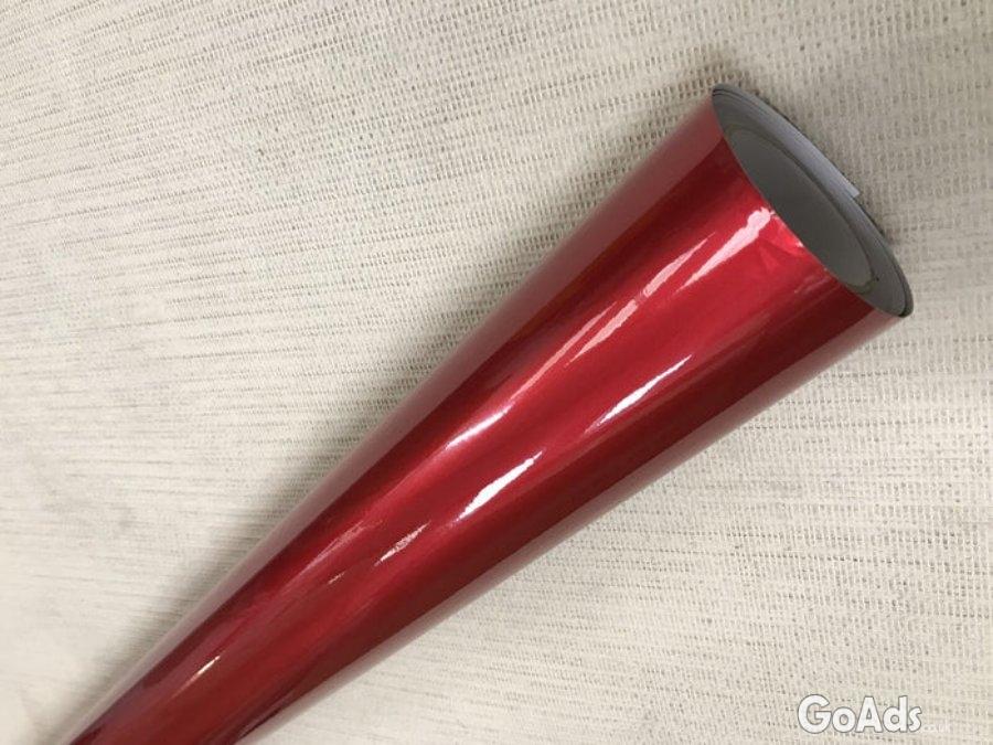 RED RED Carbon Fibre matte Gloss Vinyl Wrap Car