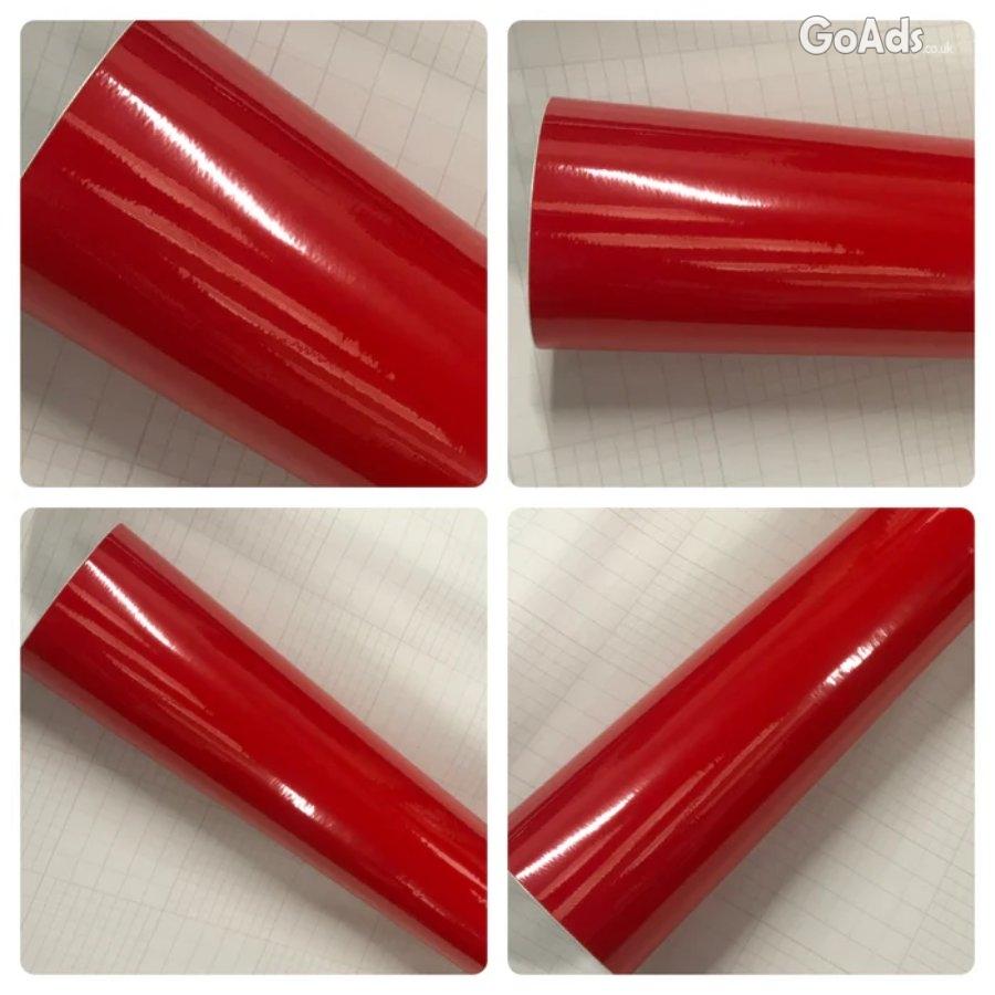 RED RED Carbon Fibre matte Gloss Vinyl Wrap Car