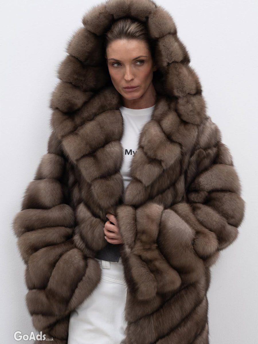 Royal fur coat