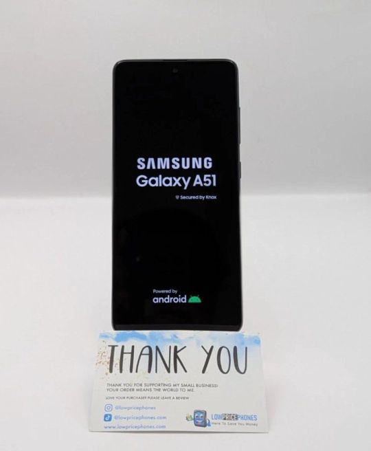 Samsung Galaxy A51 4G LTE 128GB Black