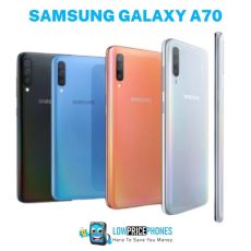 Samsung Galaxy A70 128GB Unlocked Smartphone SIM Free UK Spec Brand Ne