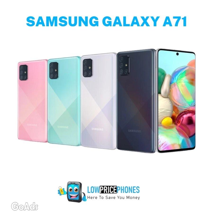 Samsung Galaxy A71 - 128GB - Unlocked Smartphone - Dual Sim - New & Se