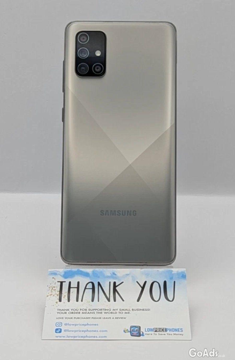 Samsung Galaxy A71 4G 128GB Silver Factory low price phone