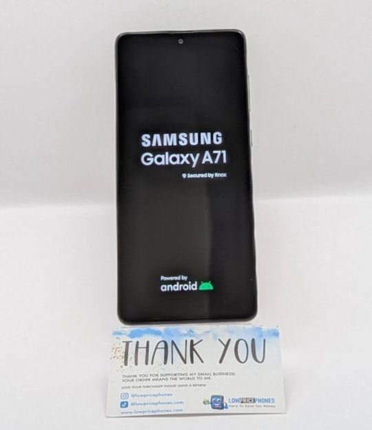 Samsung Galaxy A71 4G 128GB White Factory Unlocked Smartphone SIM Free