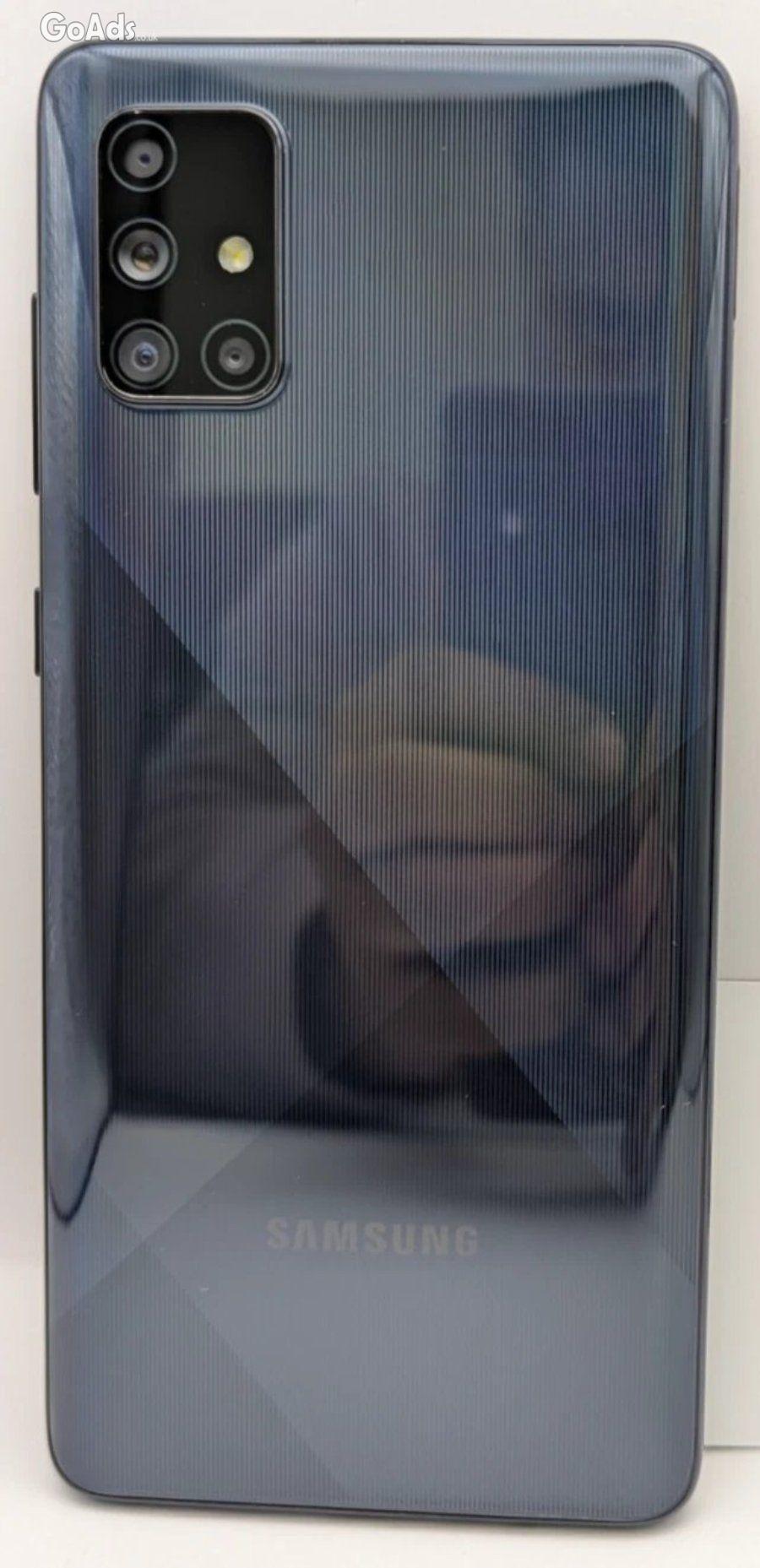 Samsung Galaxy A71 4G Black 128GB Factory Unlocked SIM Free Pristine C