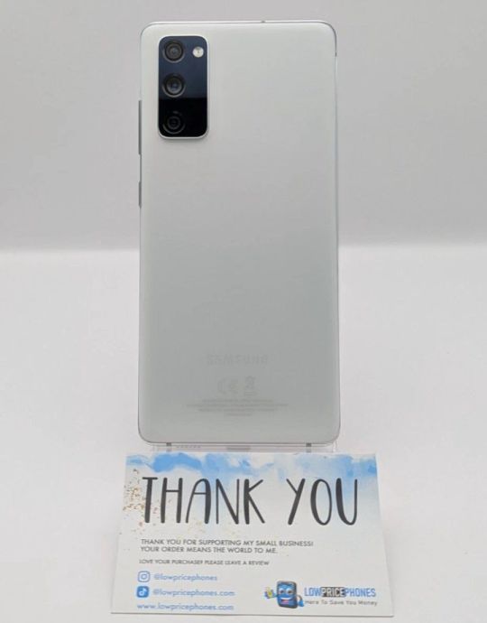 Samsung Galaxy S20 FE 4G 128GB Cloud White Unlocked Smartphone SIM Fre