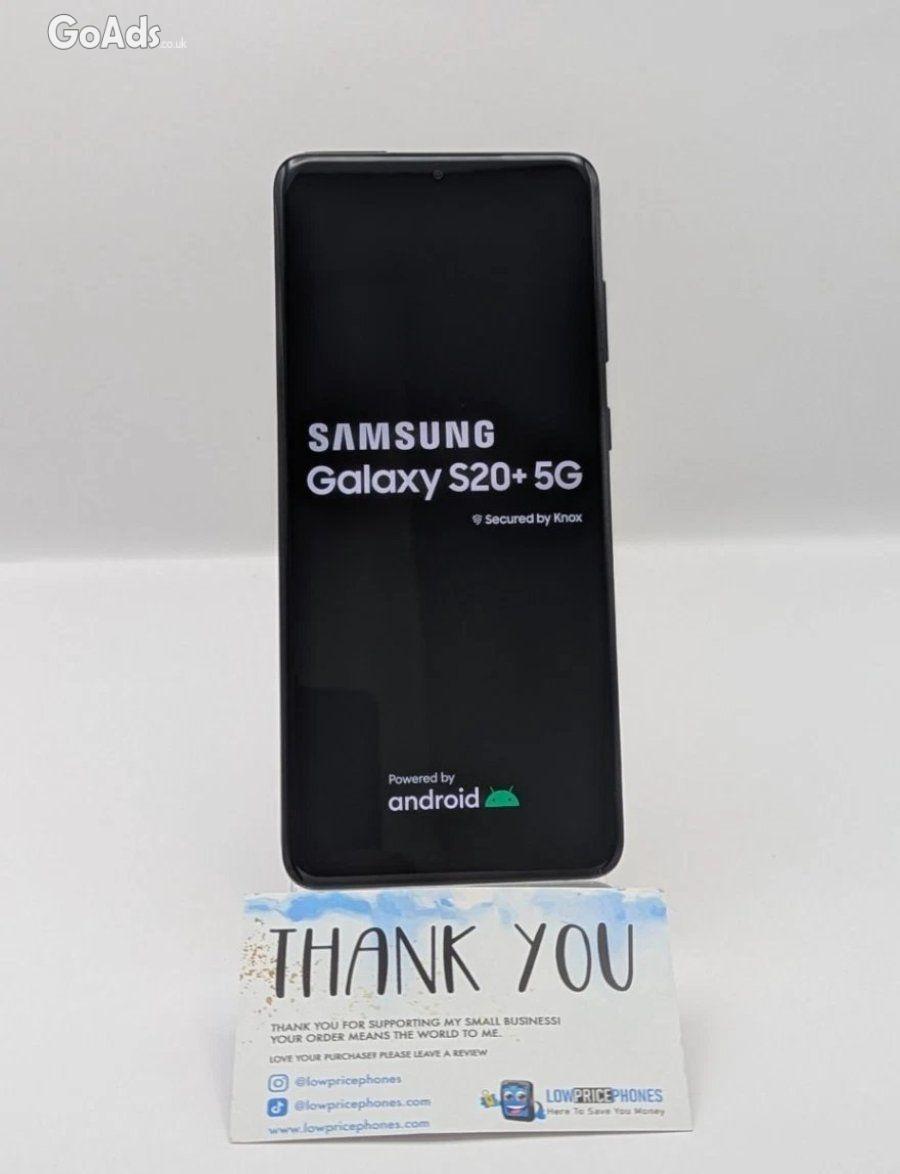 Samsung Galaxy S20 Plus 5G 128GB Unlocked Black low price phone