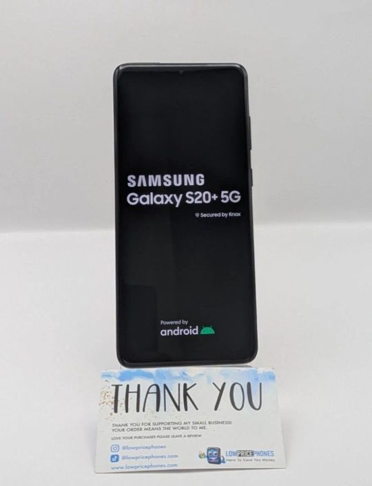 Samsung Galaxy S20 Plus 5G 128GB Unlocked Black
