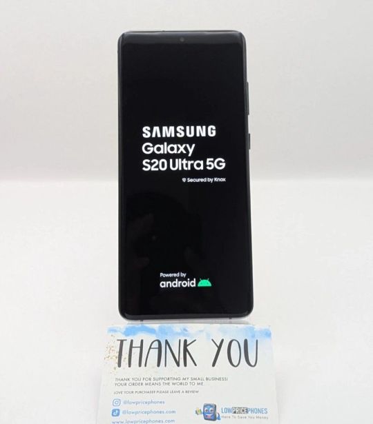 Samsung Galaxy S20 Ultra 5G 128GB Grey Factory Unlocked