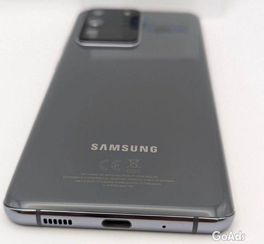 Samsung Galaxy S20 Ultra 5G Grey 128GB Unlocked SIM Free Pristine Cond