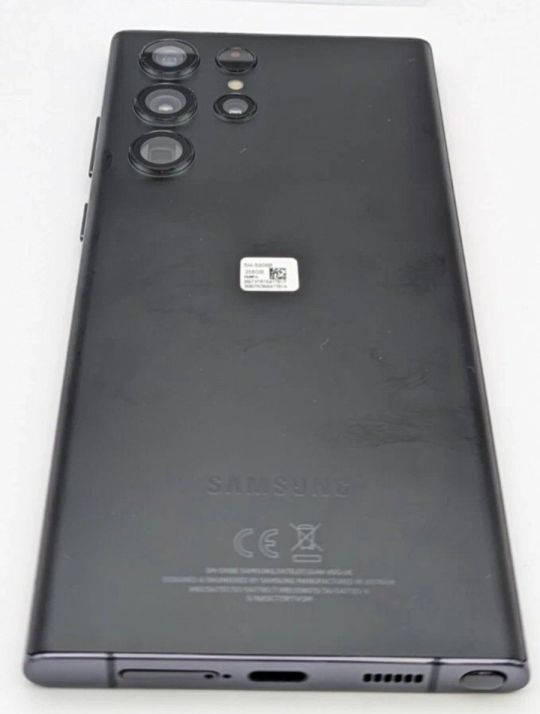 Samsung Galaxy S22 Ultra 128GB Black Unlocked Smartphone SIM Free Pris