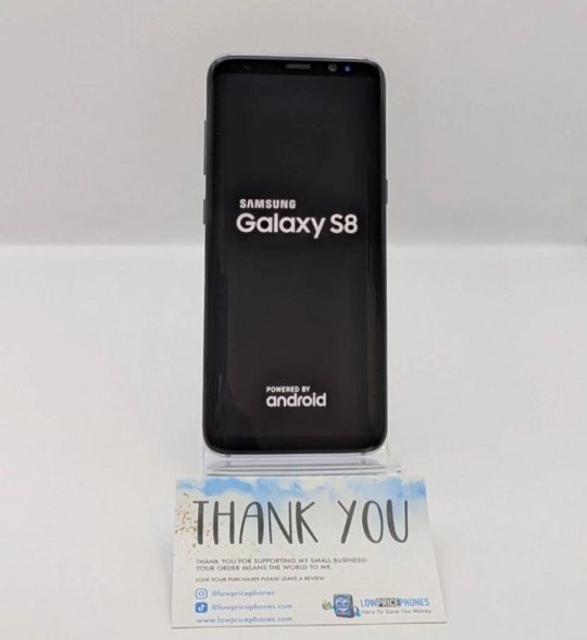 Samsung Galaxy S8 - Orchid Grey 64 GB - Single Sim - Unlocked - GRADE