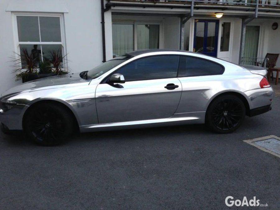 Silver Mirror Chrome Car Vinyl Wrap Film Air Release Bubbles Free Vehi