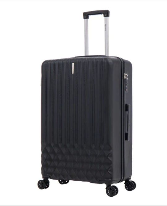 Skylark 7045 Large black 4 Wheel Suitcases
