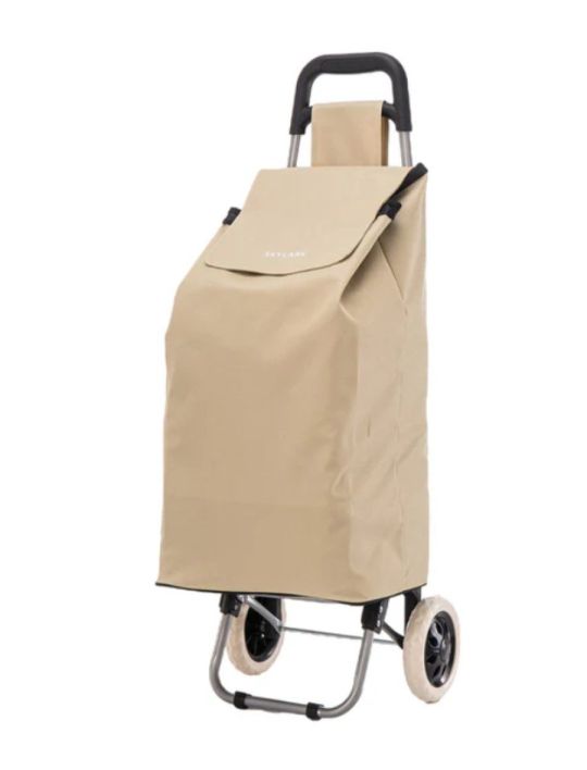 Skylark Lightweight Wheeled Shopping Trolley, Hard Wearing Wheel Rolli