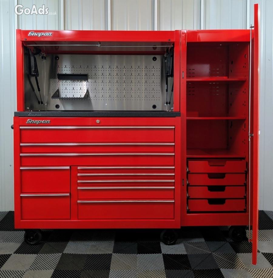 Snap On 55" PowerDrawer Red Roll Cab Toolbox *WE DELIVER!