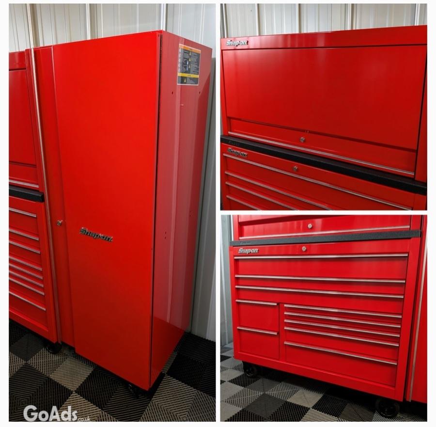 Snap On 55" PowerDrawer Red Roll Cab Toolbox *WE DELIVER!