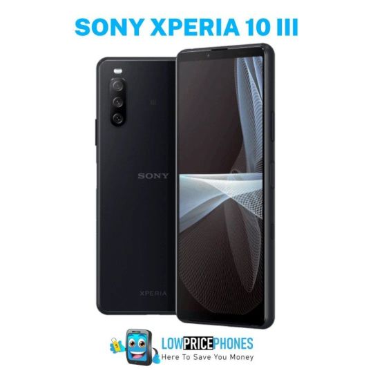 Sony Xperia 10 III - Dual Sim - 128GB Black - New & Sealed