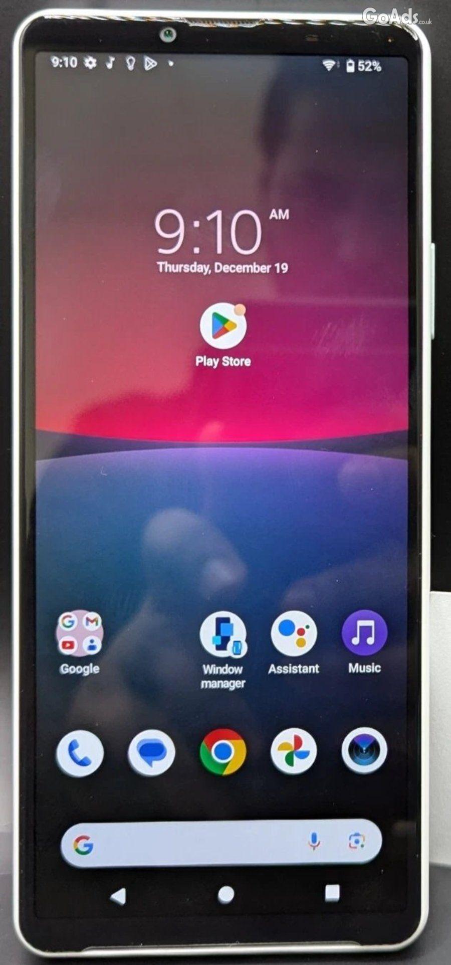 Sony Xperia 10 IV 128GB White Unlocked Smartphone Pristine Condition A