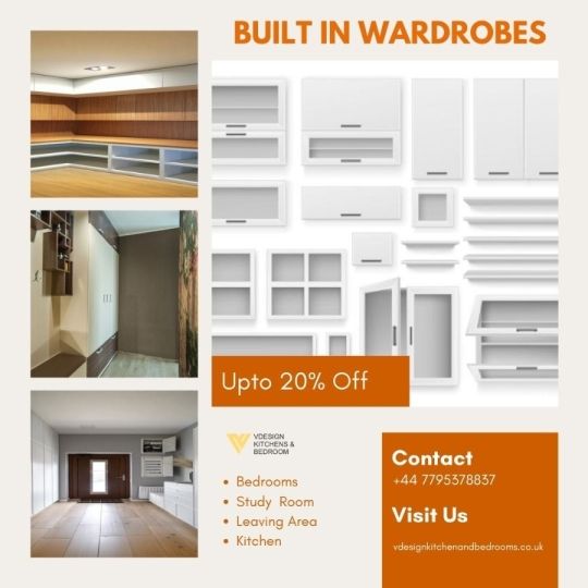 Stylish Built-In Wardrobes – Get a FREE Quote from VDesign!