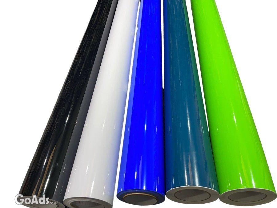 Super Bright Gloss Car Vinyl Wrap Film Sticker "Air Free Bubble"