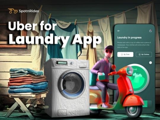 Uber for Laundry App | SpotnRides