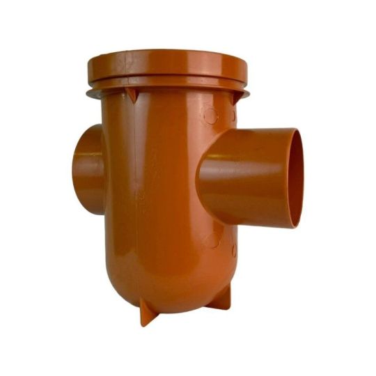 Underground Drainage 110mm Back Inlet Rodable Gully | fitting | drain