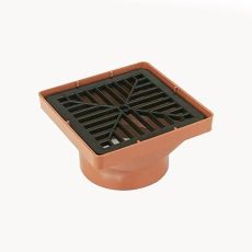 Underground Drainage 110mm Square Hopper bathroom and taps