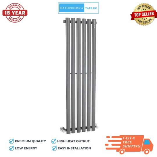 Vertical Designer Radiator Single Modern Slimline Heating Pane