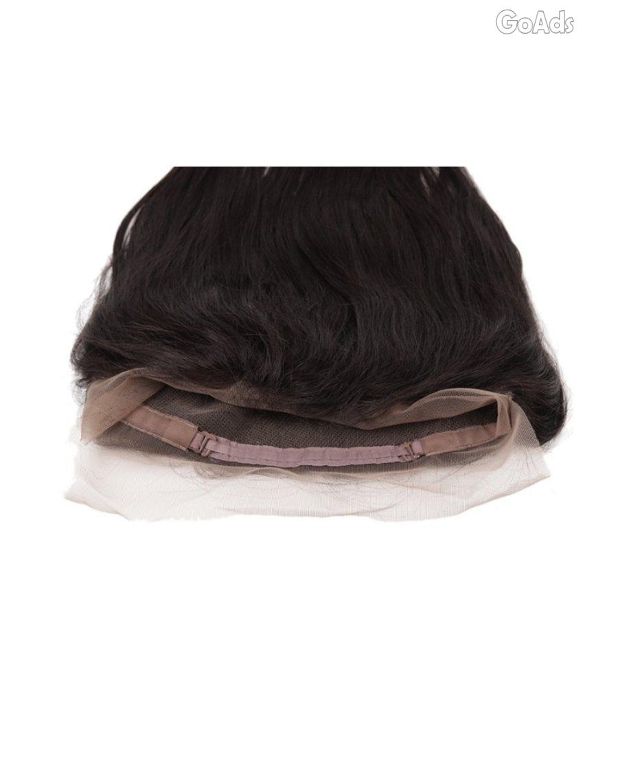 Virgin Hair 360° Lace Frontal – Straight