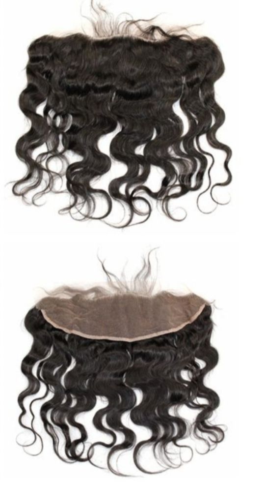 Virgin Human Hair 13″ x 5″ Full Frontals – Deep Wave