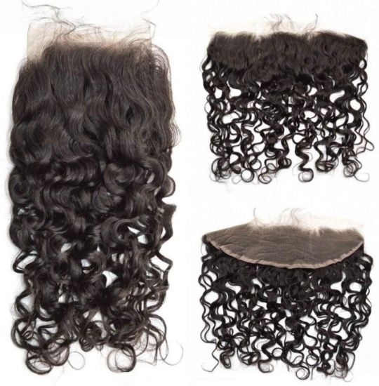 Virgin Human Hair 13″ x 5″ Full Frontals – Water Wave