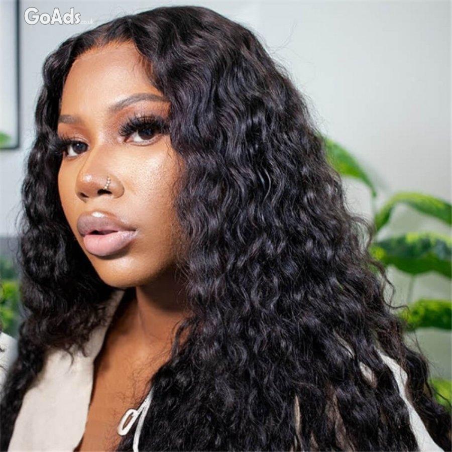 Virgin Human Hair 13″ x 5″ Full Frontals – Water Wave