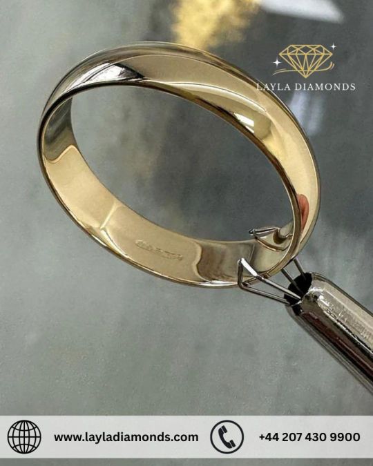 Wedding Bands for Him – 5mm Traditional Court Matt Ring