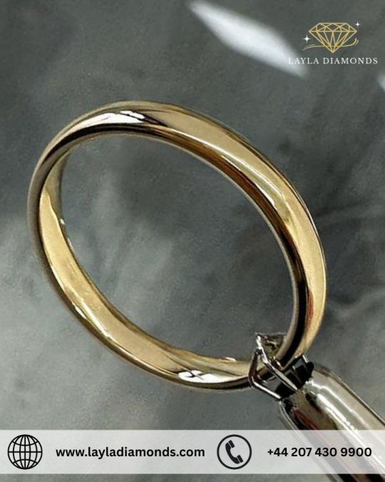 Wedding Bands for Him in Classic 3mm Traditional Court